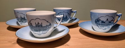 Porcelæn Fire kaffekopper BG