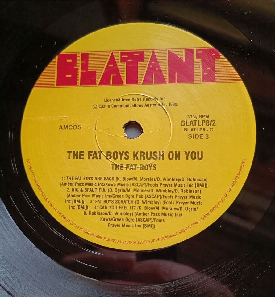 LP, The Fat Boys