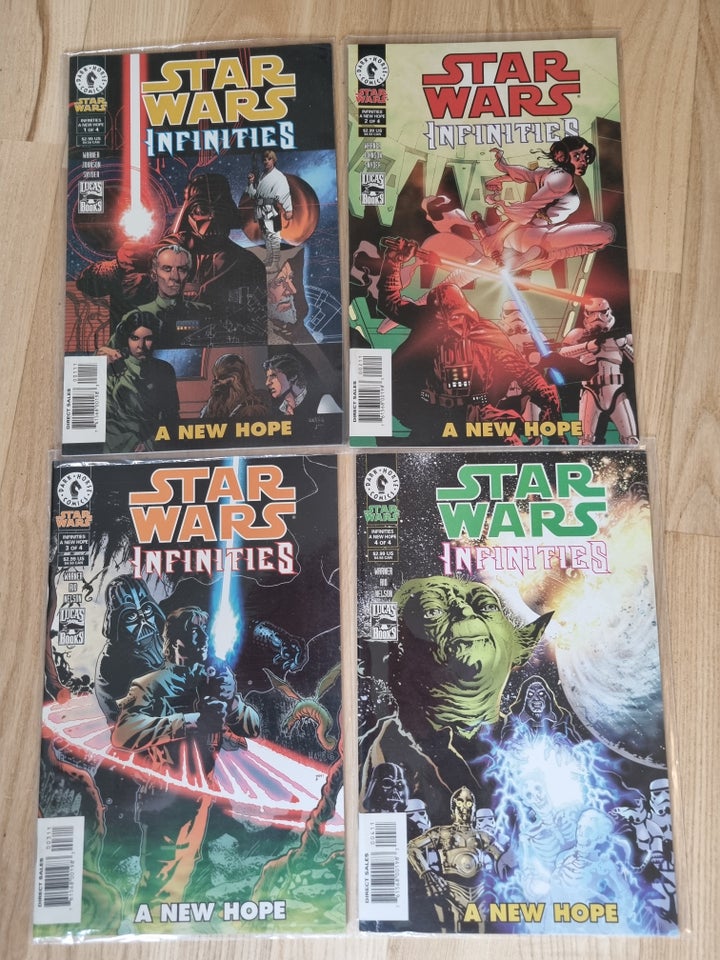 Star Wars Infinities, Tegneserie