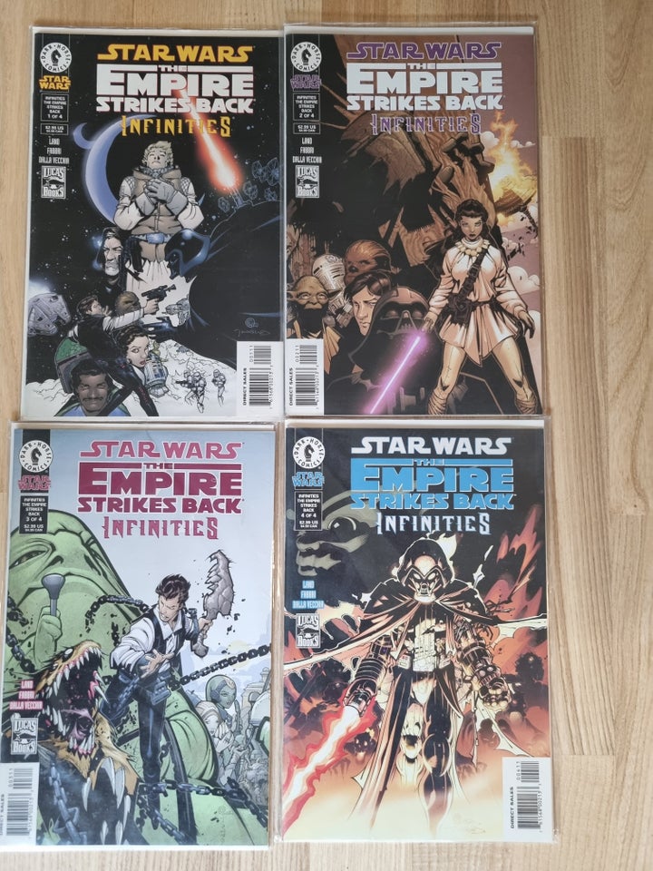 Star Wars Infinities, Tegneserie