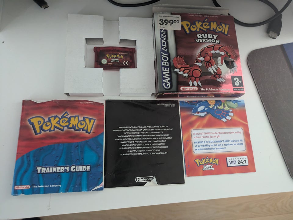 Pokemon Ruby GBA, Gameboy