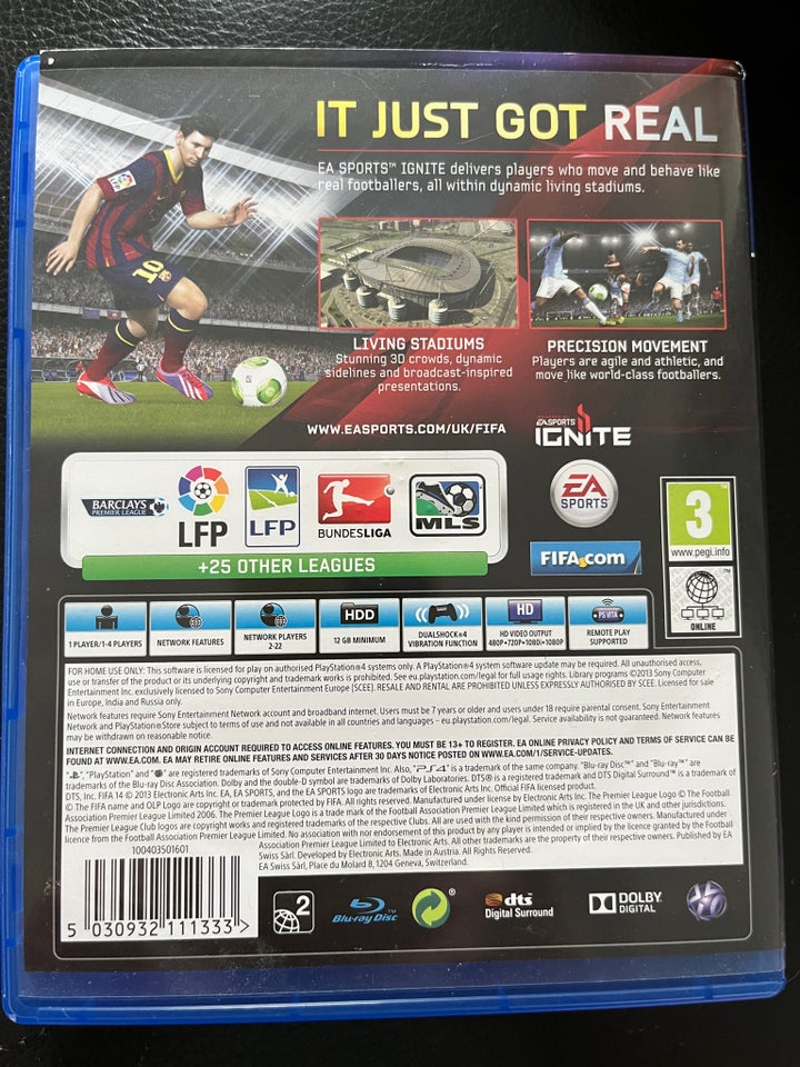 FIFA 14, PS4, sport