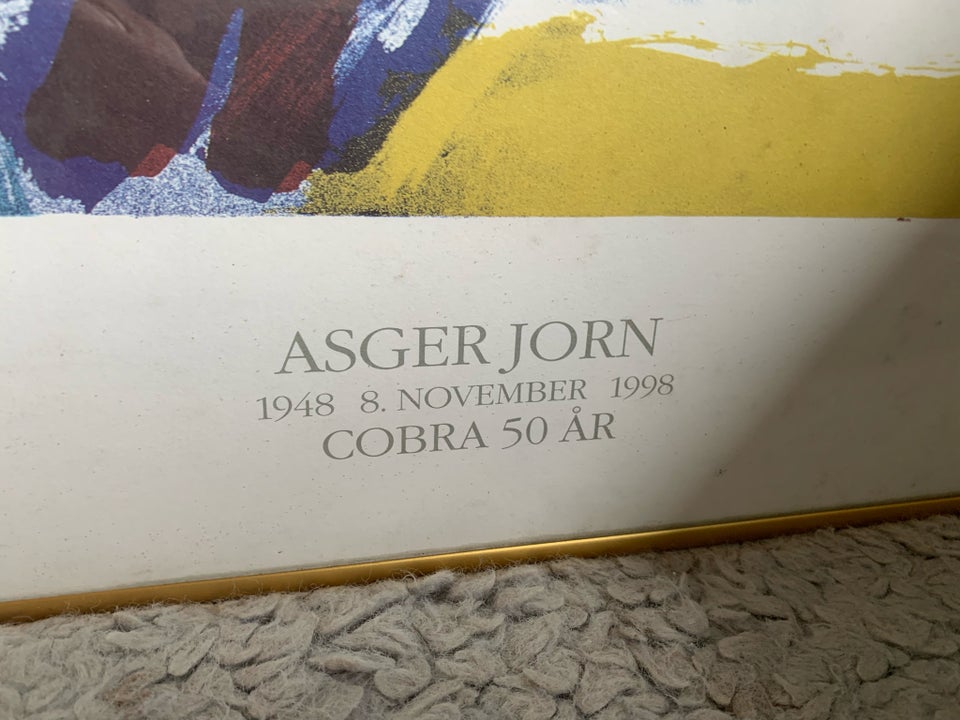 Tryk Ansgar Jorn motiv: Kunst