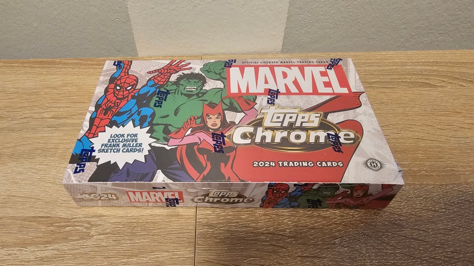 Topps Chrome Marvel 2024