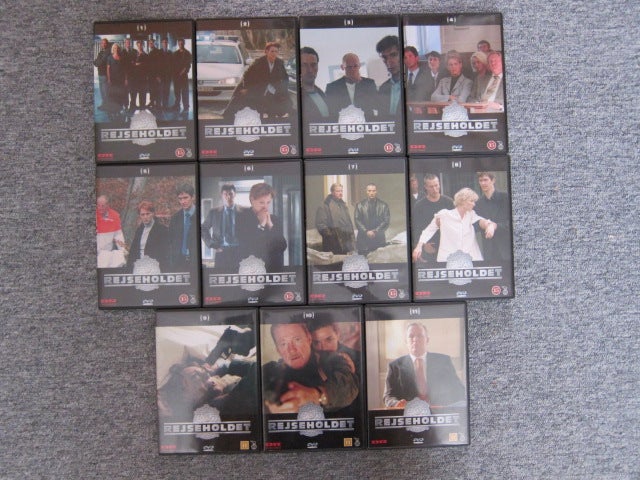 Rejseholdet komplet, DVD,