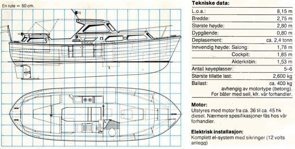 Saga 27, Motorbåd, årg. 1976