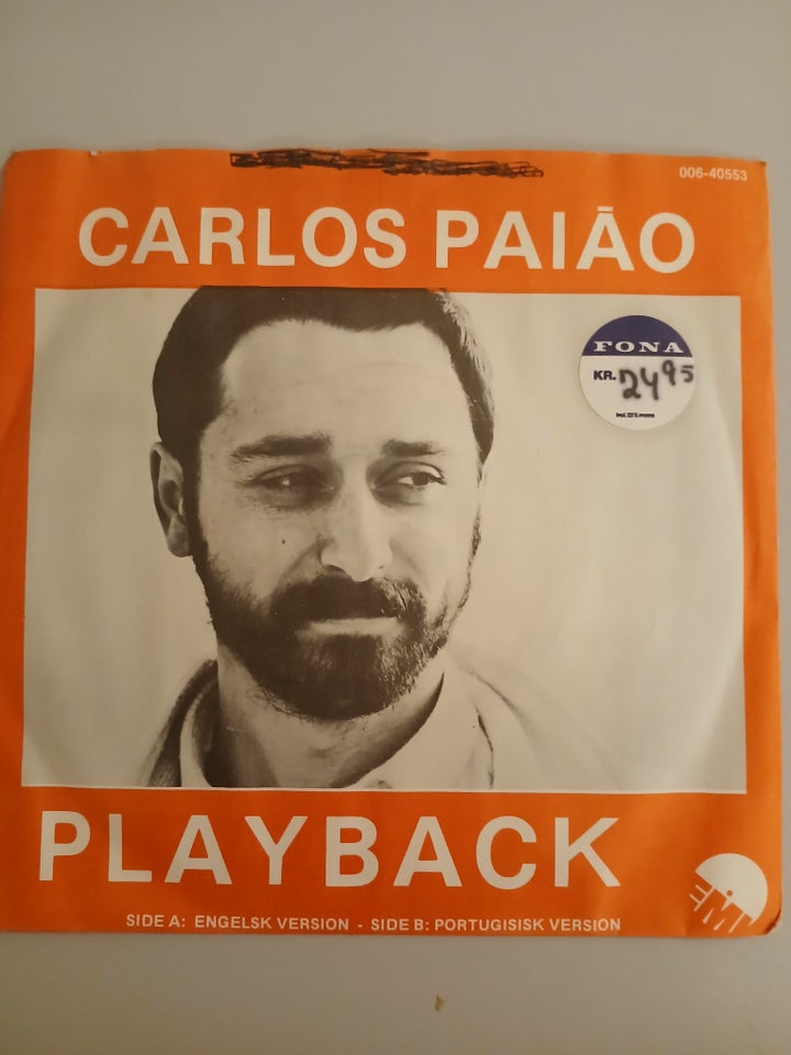 Single Carlos Paiao Playback