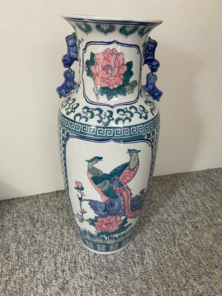 Kinesisk vase  Ukendt