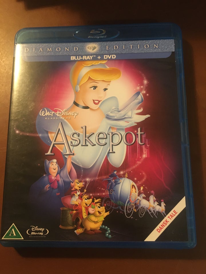 Askepot, Blu-ray, familiefilm