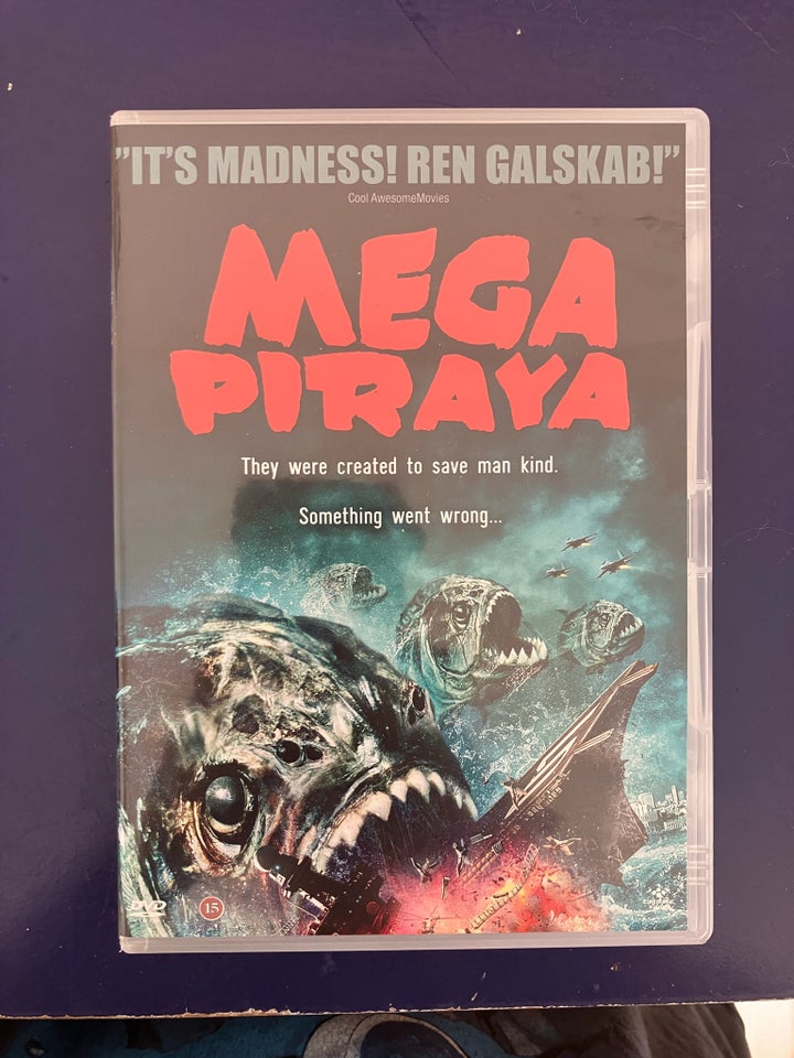 Mega piraya DVD gyser