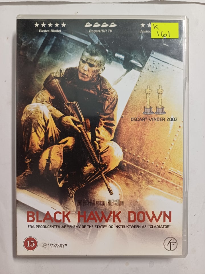 Black Hawk Down, DVD, action