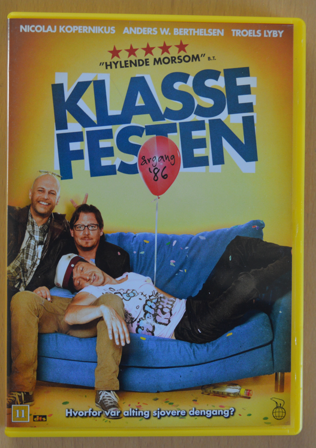 Klassefesten, DVD, komedie