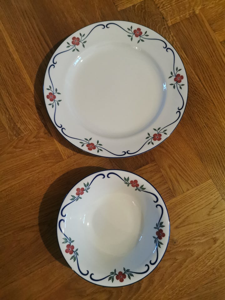 Porcelæn Tallerken