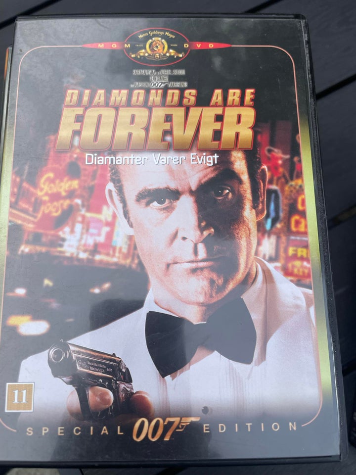 Diamonds are forever DVD action