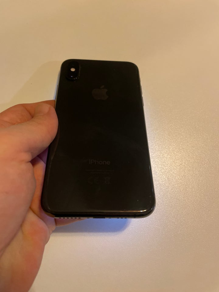 iPhone XS, 256 GB, sort