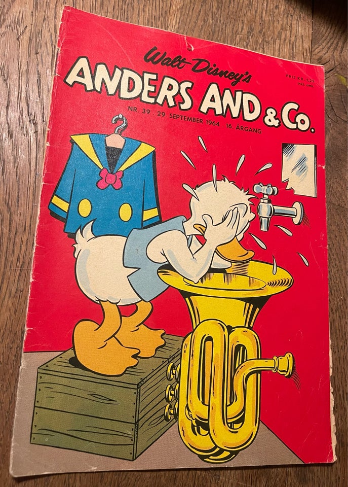 Anders And 1964 nr. 39, Walt Disney,