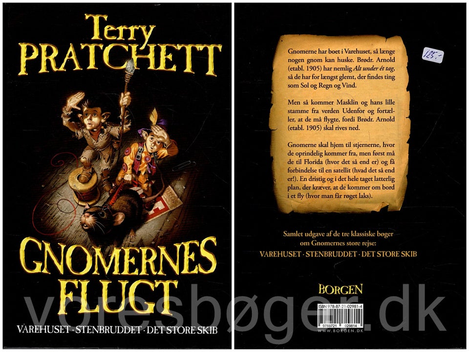 Gnomernes flugt, Terry Pratchett,