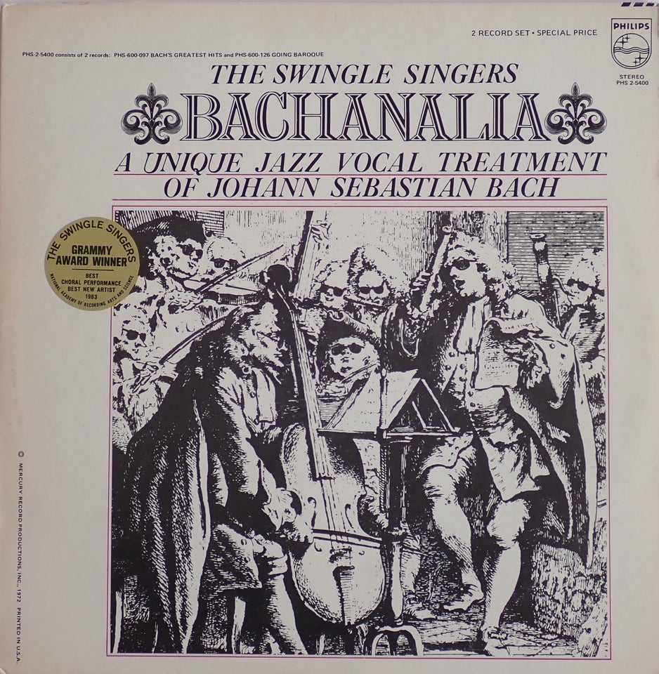 LP, Swingle Singers, Bachanalia