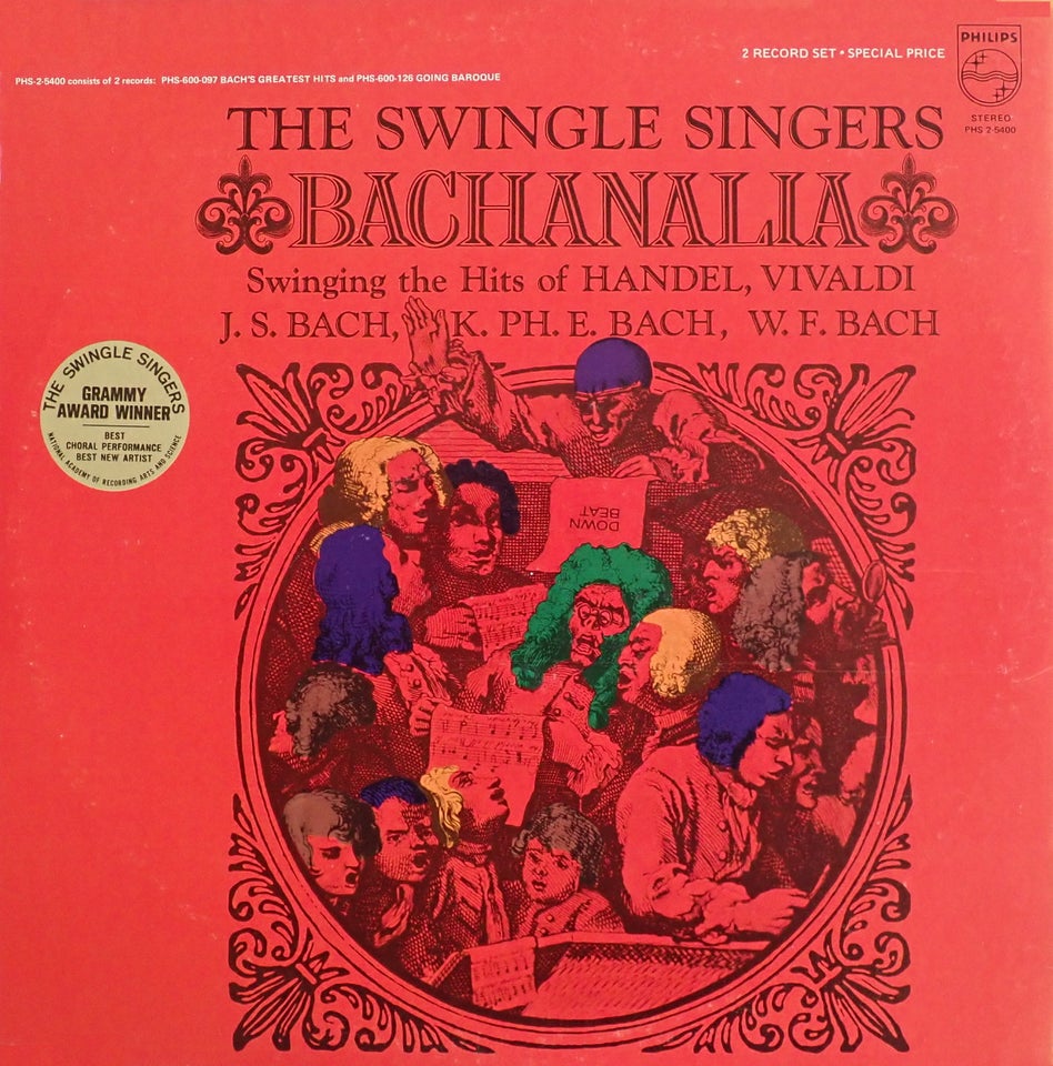 LP, Swingle Singers, Bachanalia