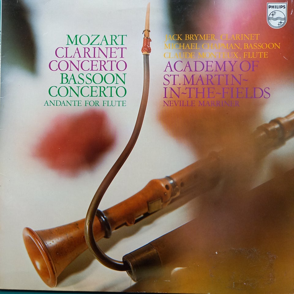 LP, Mozart, Clarinet Concerto