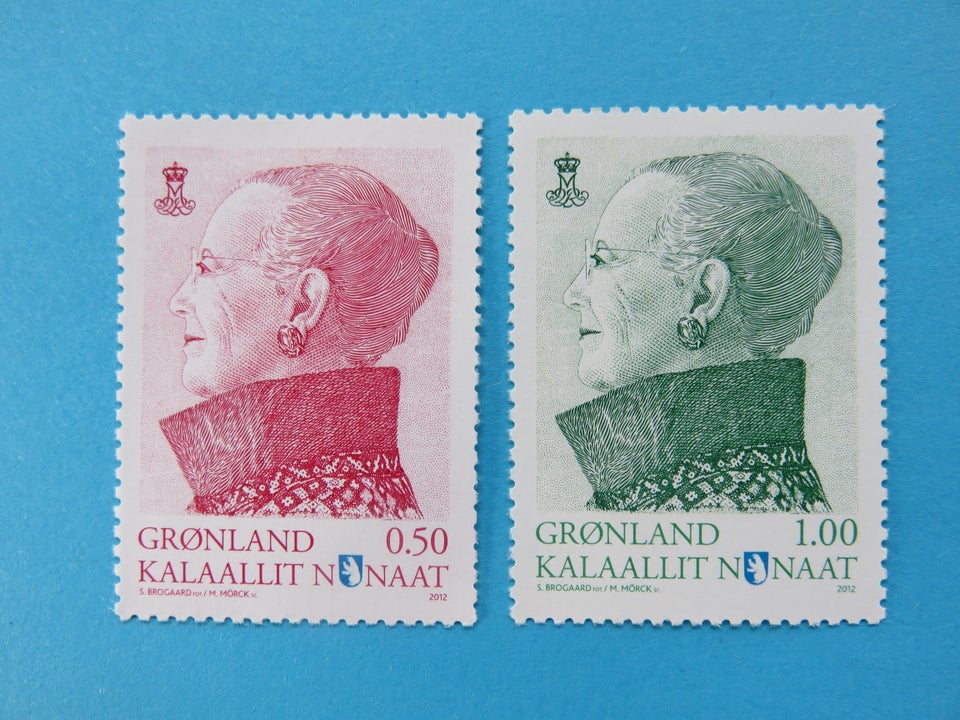 Grønland, postfrisk, AFA 624/25