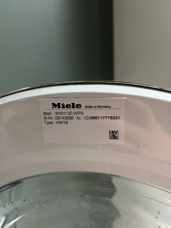 Miele vaskemaskine, WKH120WPS,