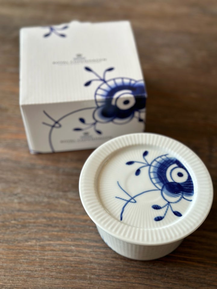 Porcelæn, Skål med låg , Royal