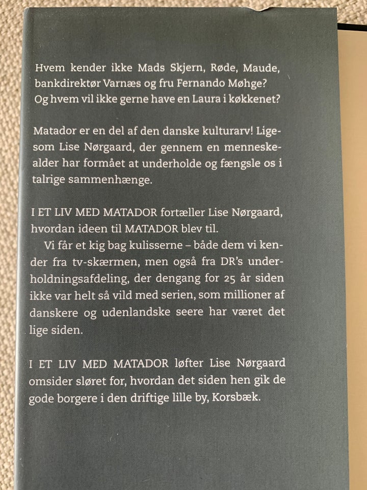 Et liv med Matador, Lise Nørgaard