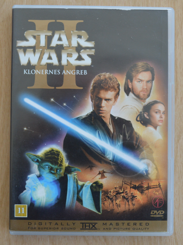 Star Wars II Klonernes angreb, DVD,