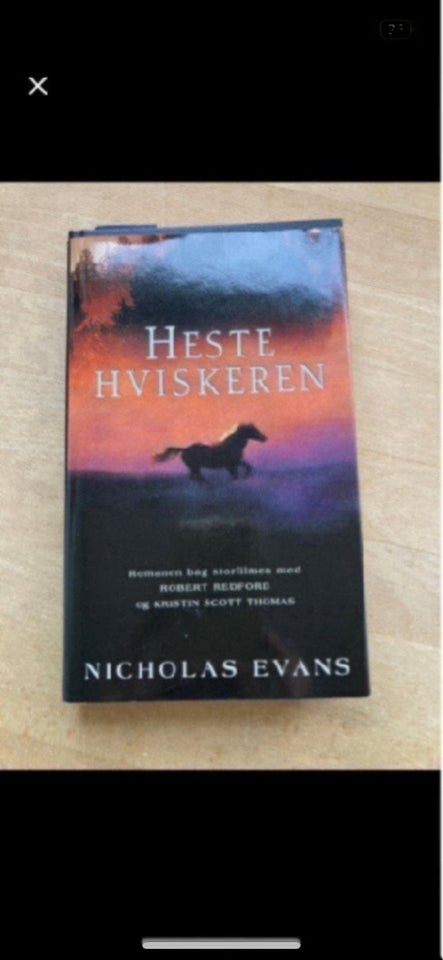 Hestehviskeren , Nicholas Evans,