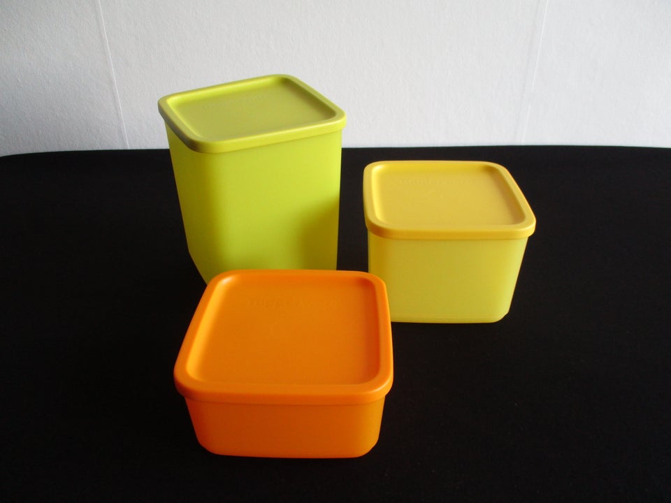 Plastik Cubix Sæt (3) Tupperware