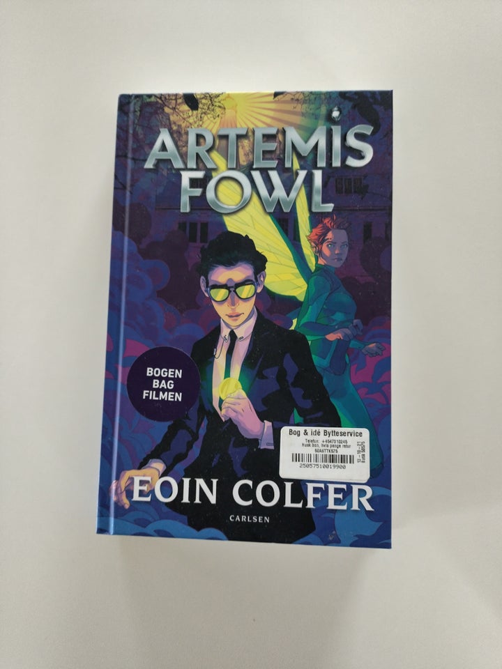 Artemis fowl, Eoin colfer, genre: