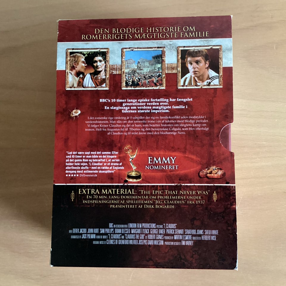 Jeg Claudius , DVD, TV-serier