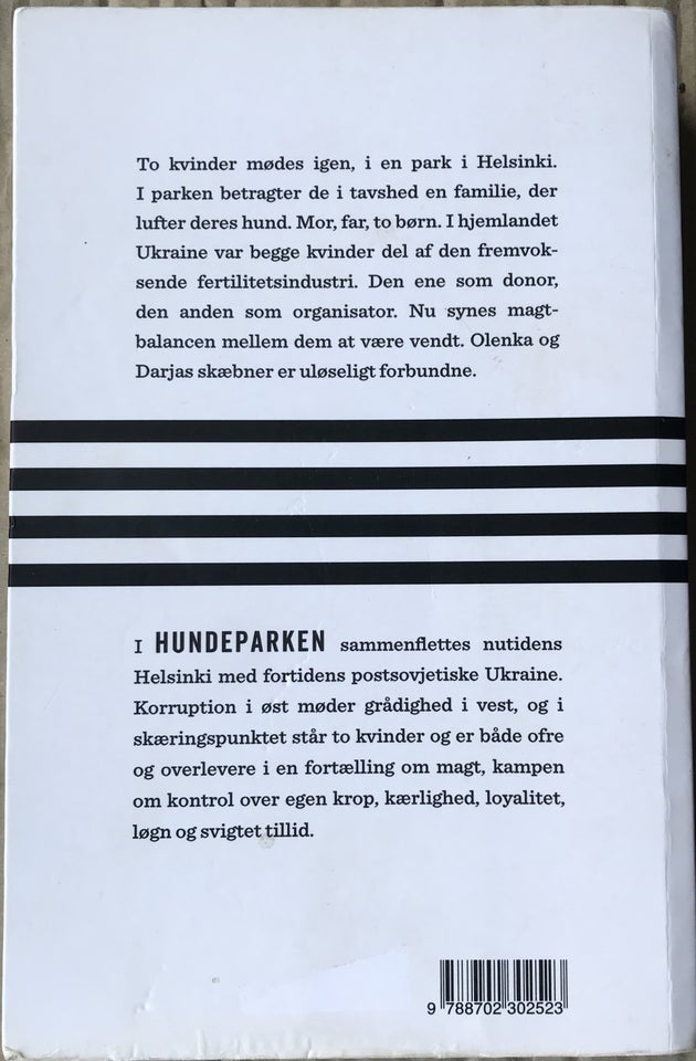 Hundeparken, Sofi Oksanen, genre: