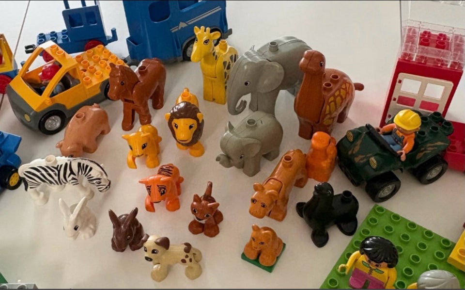 Lego Duplo, Dyr/klodser mm.