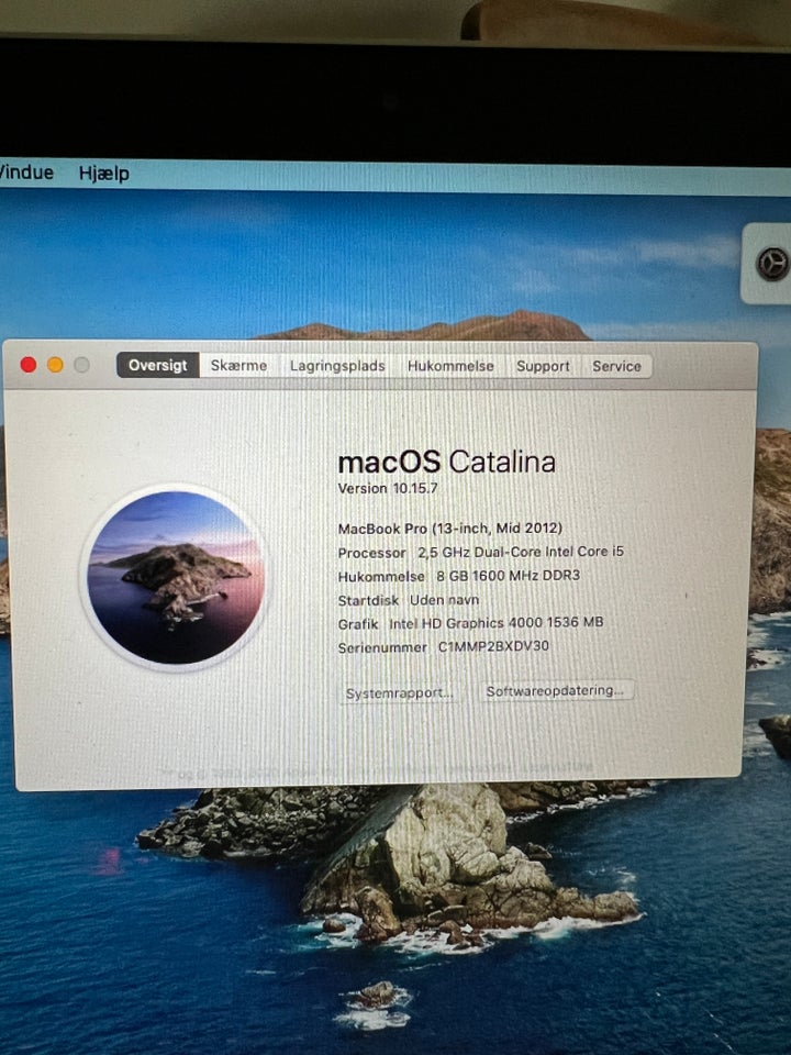 MacBook Pro, 13 -inch, Mid 2012