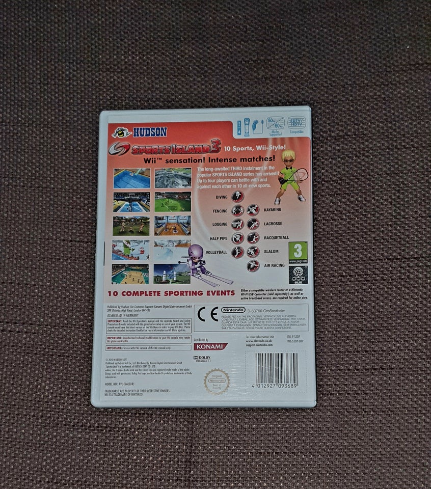 Sports Island 3, Nintendo Wii,