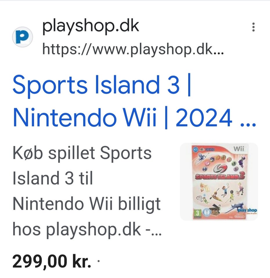 Sports Island 3, Nintendo Wii,