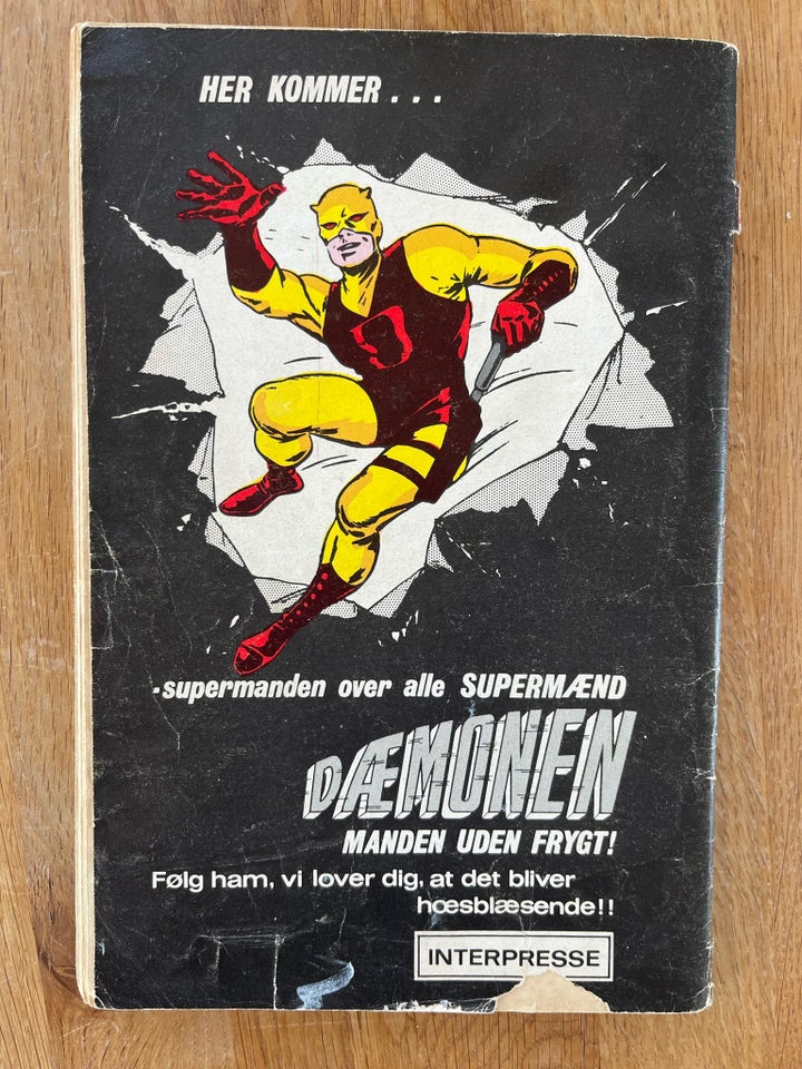 Superman nr 18 1967 inkl plakat,