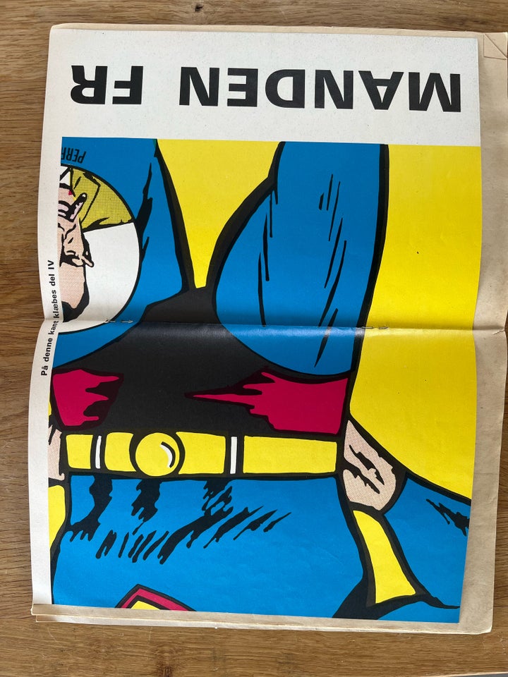 Superman nr 18 1967 inkl plakat,