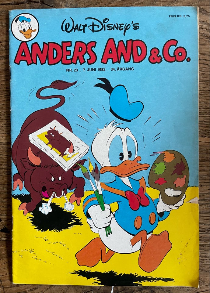 Anders And 1982, nr. 23. Inklusiv