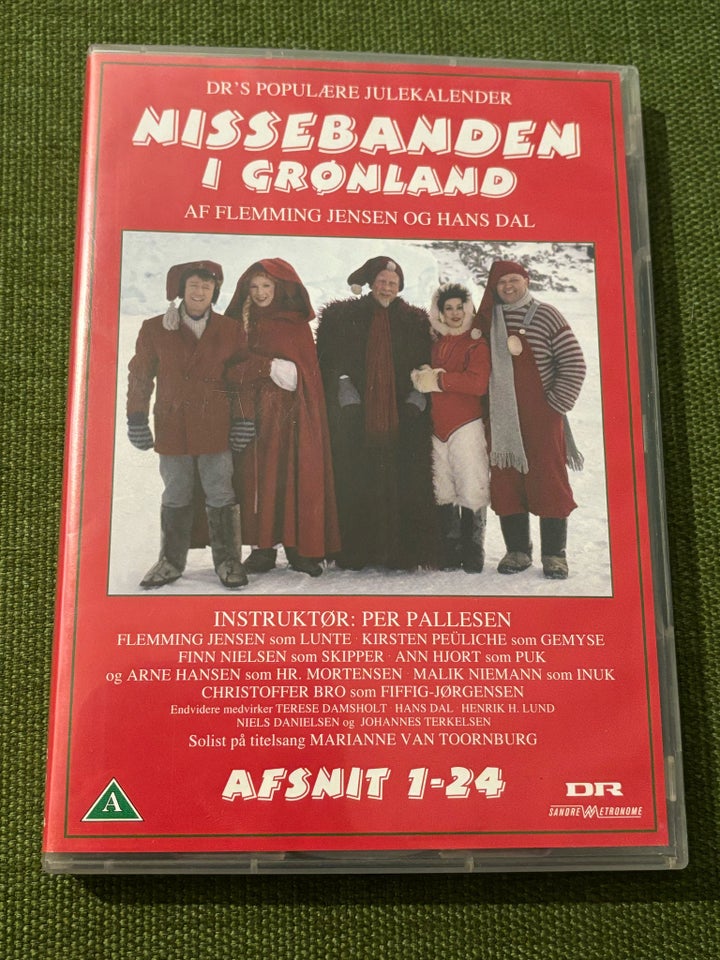 Nissebanden i Grønland, DVD,