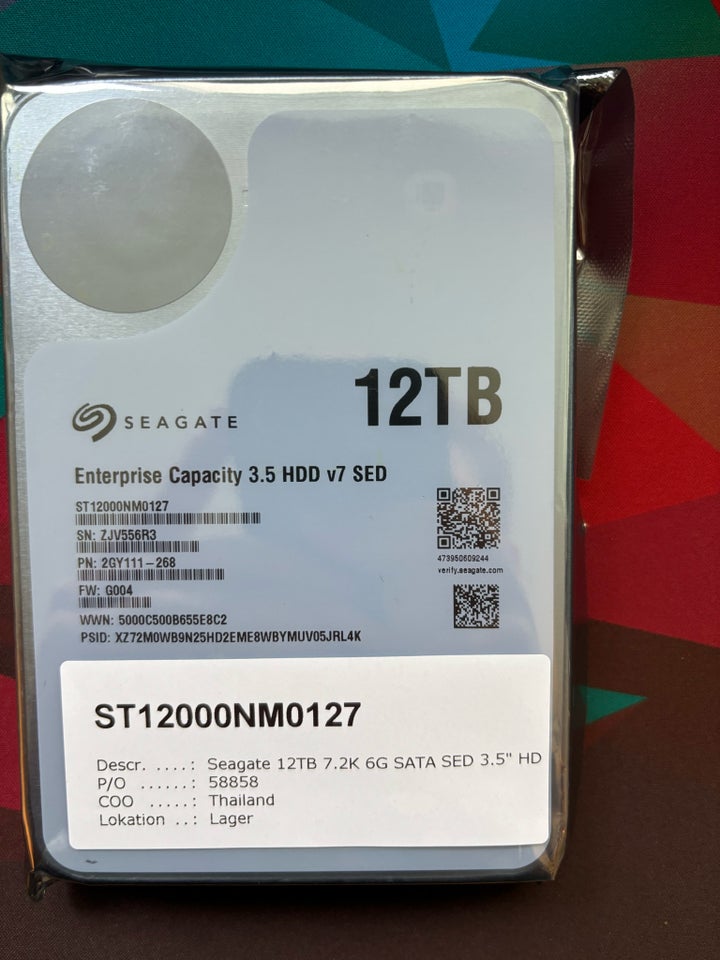 Seagate 12000 GB Perfekt