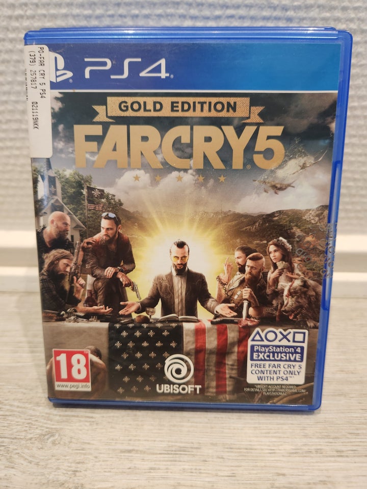 Farcry 5 gold edition PS4 action