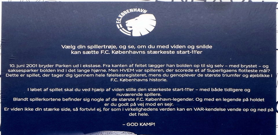 F.C. KØBENHAVN - Det originale