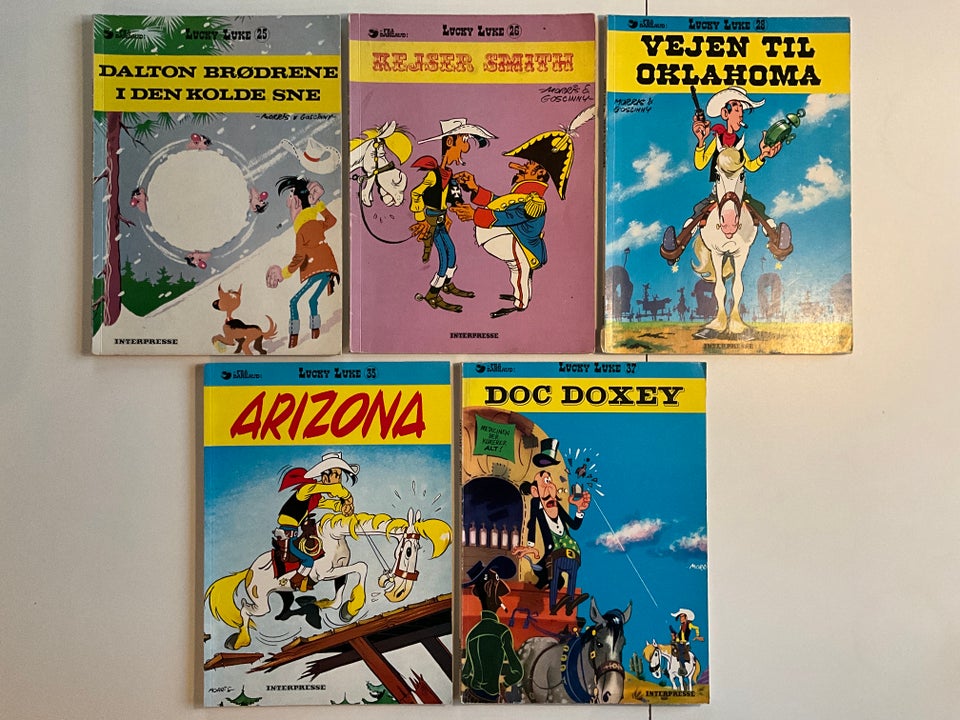 Lucky Luke, Samlet salg, Morris