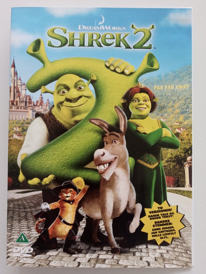 Shrek 2, DVD, familiefilm