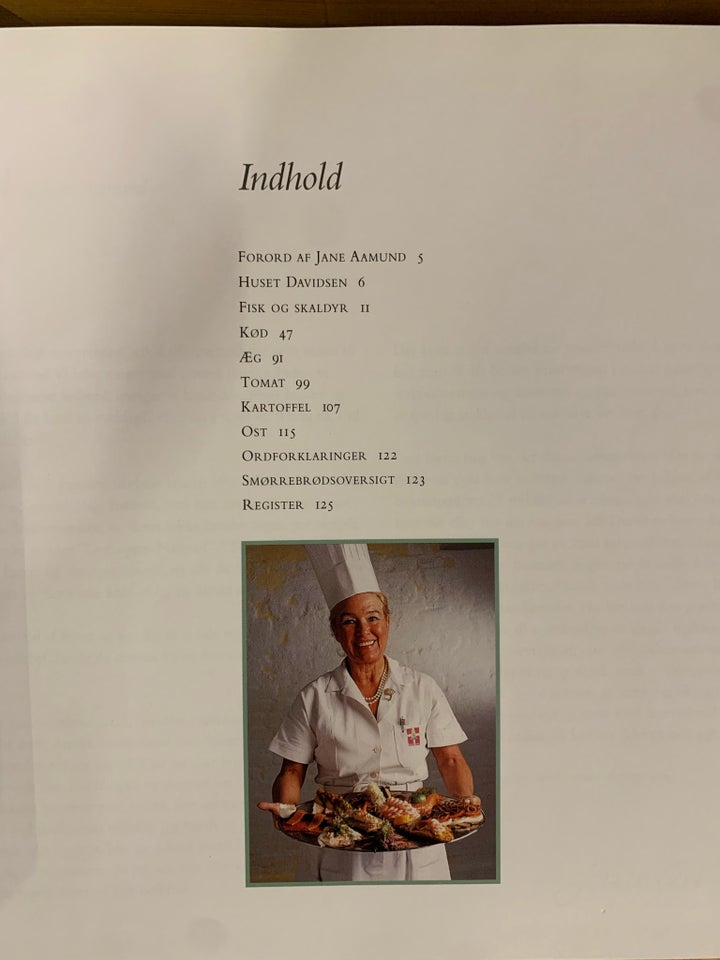 Om smørrebrød jeg ved, Ida