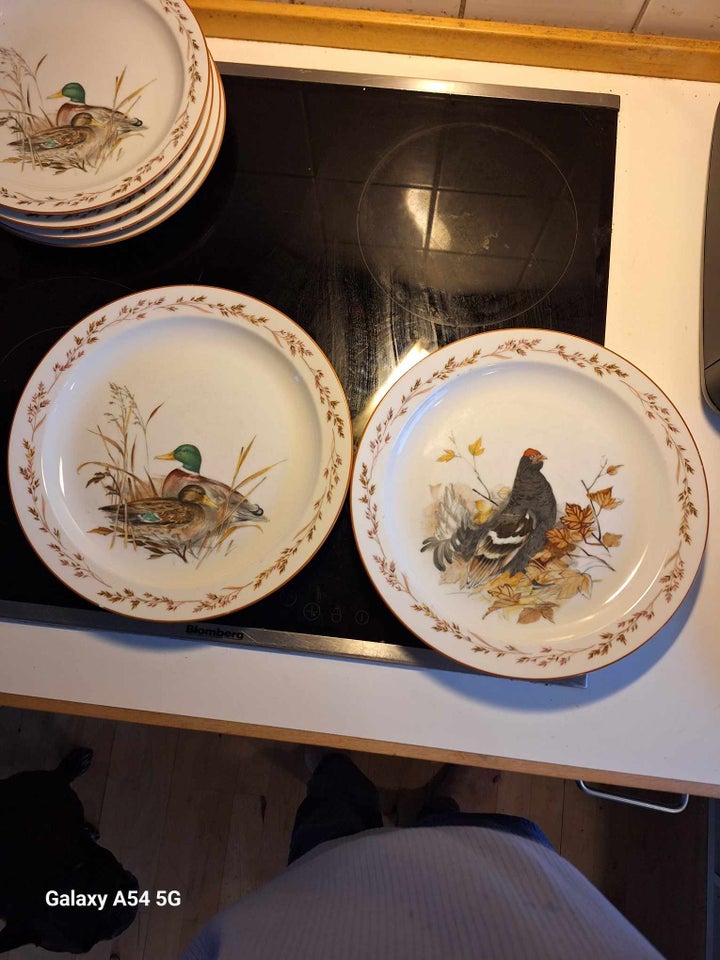 Porcelæn Tallerkner fade og krus