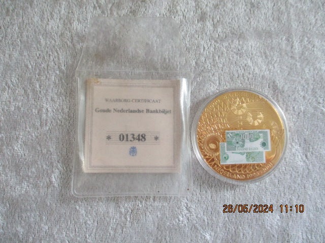 Medalje Hollandsk bank medalje